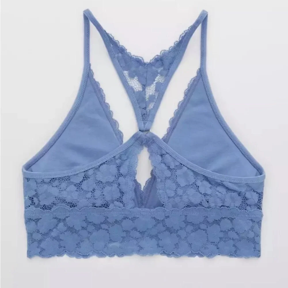 🎄FIRM PRICE🎄Aerie wild side lace padded plunge bralette